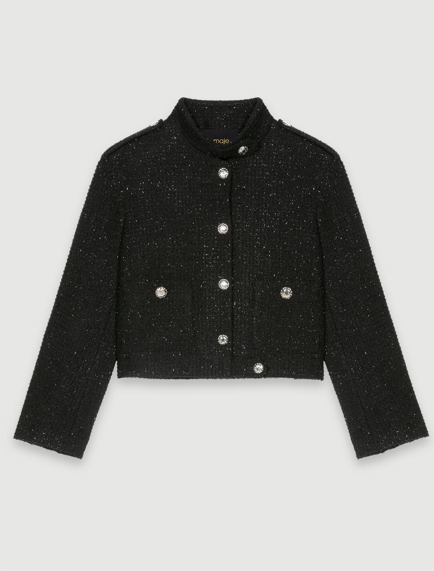 Kurze Tweed-Jacke