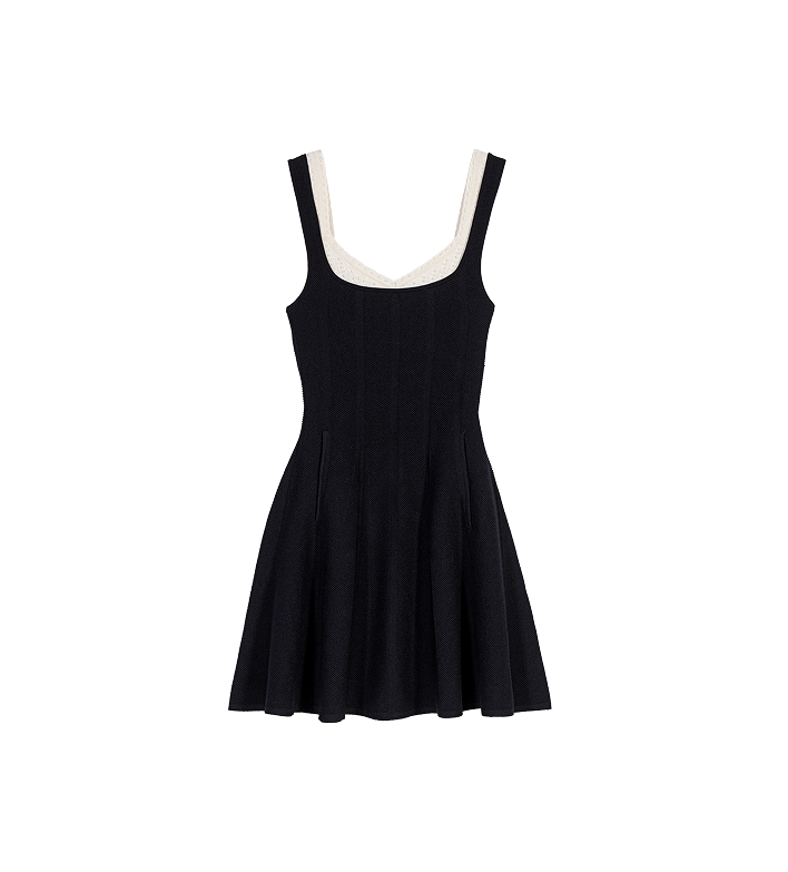 Kurzes 2-in-1-Kleid