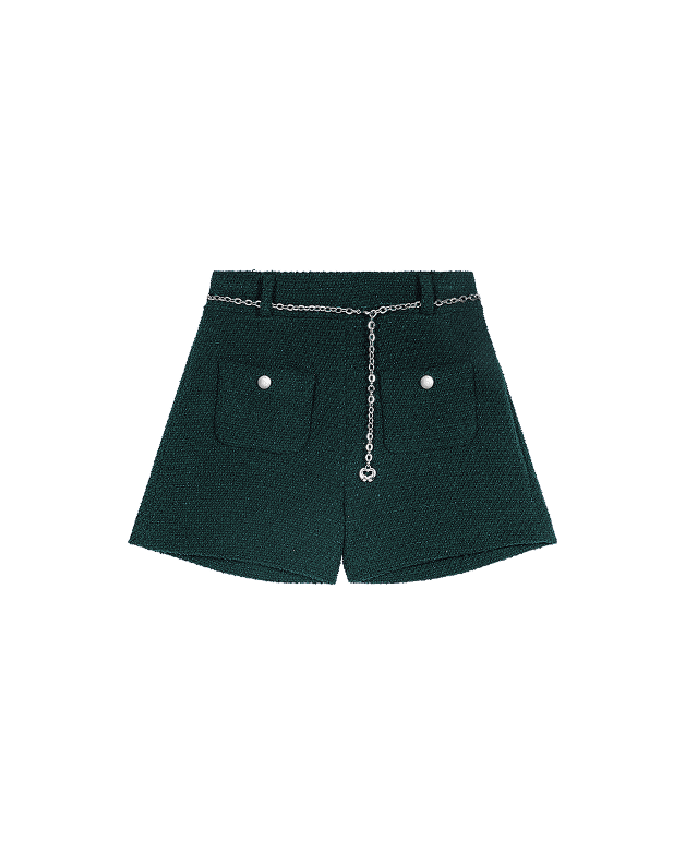 Tweed-Shorts