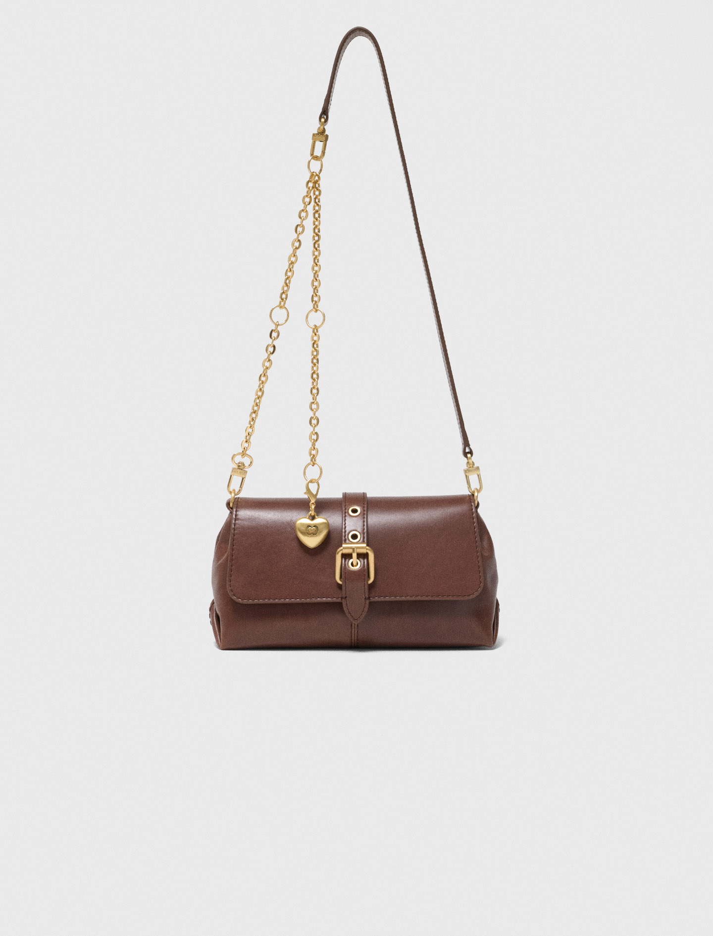 Miss M Walk Aus Vintage-leder - Braun - Maje