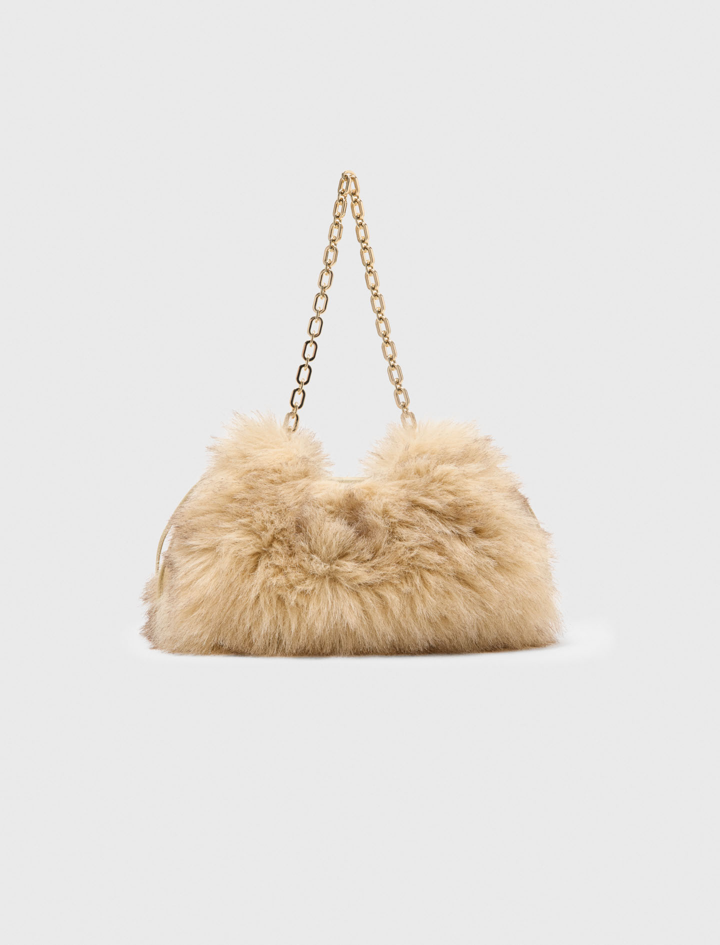 Milpli In Felloptik - Beige - Maje