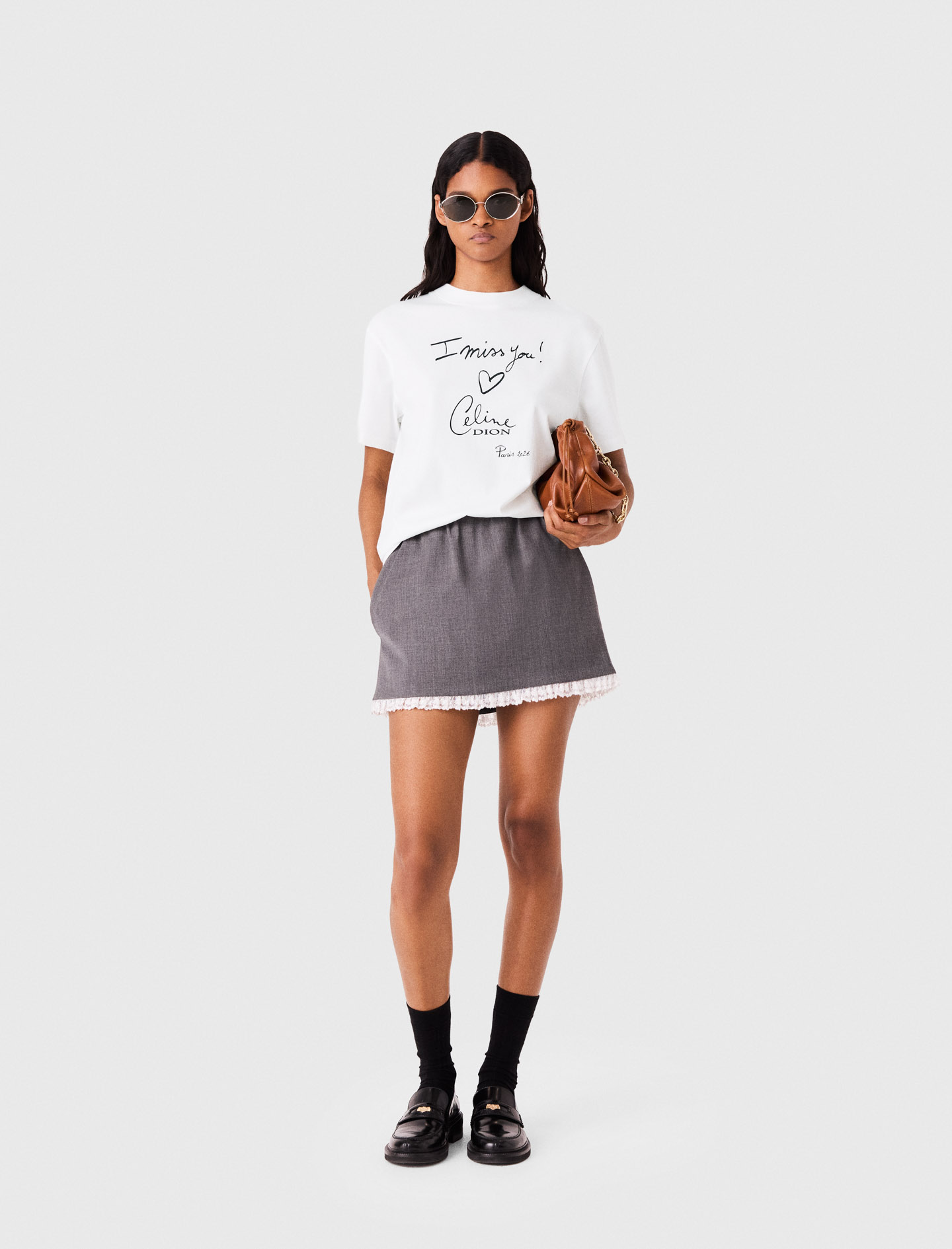 T-Shirt Maje X Céline Dion - Weiß - Größe 34 - Maje