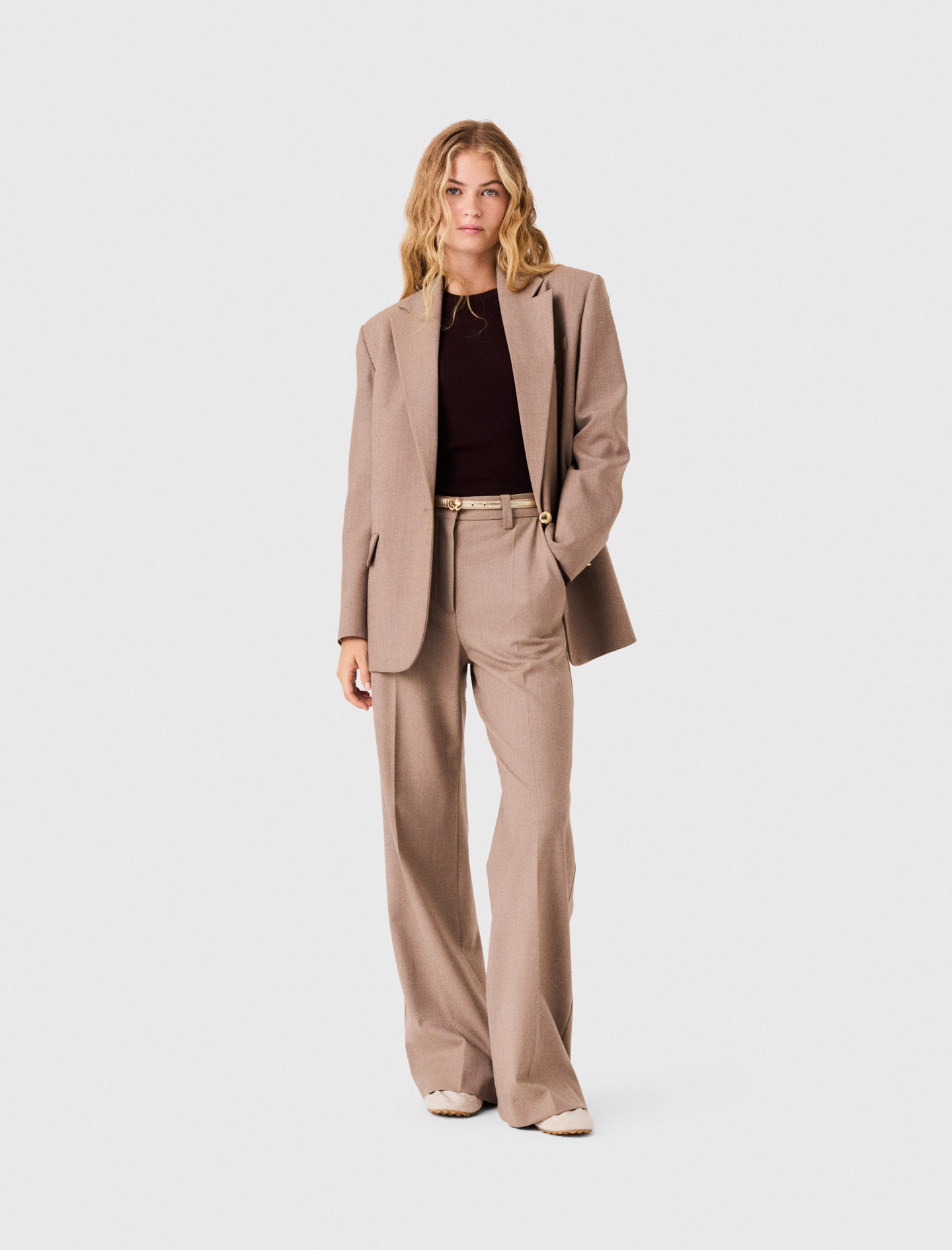 Blazer - Beige - Größe 34 - Maje