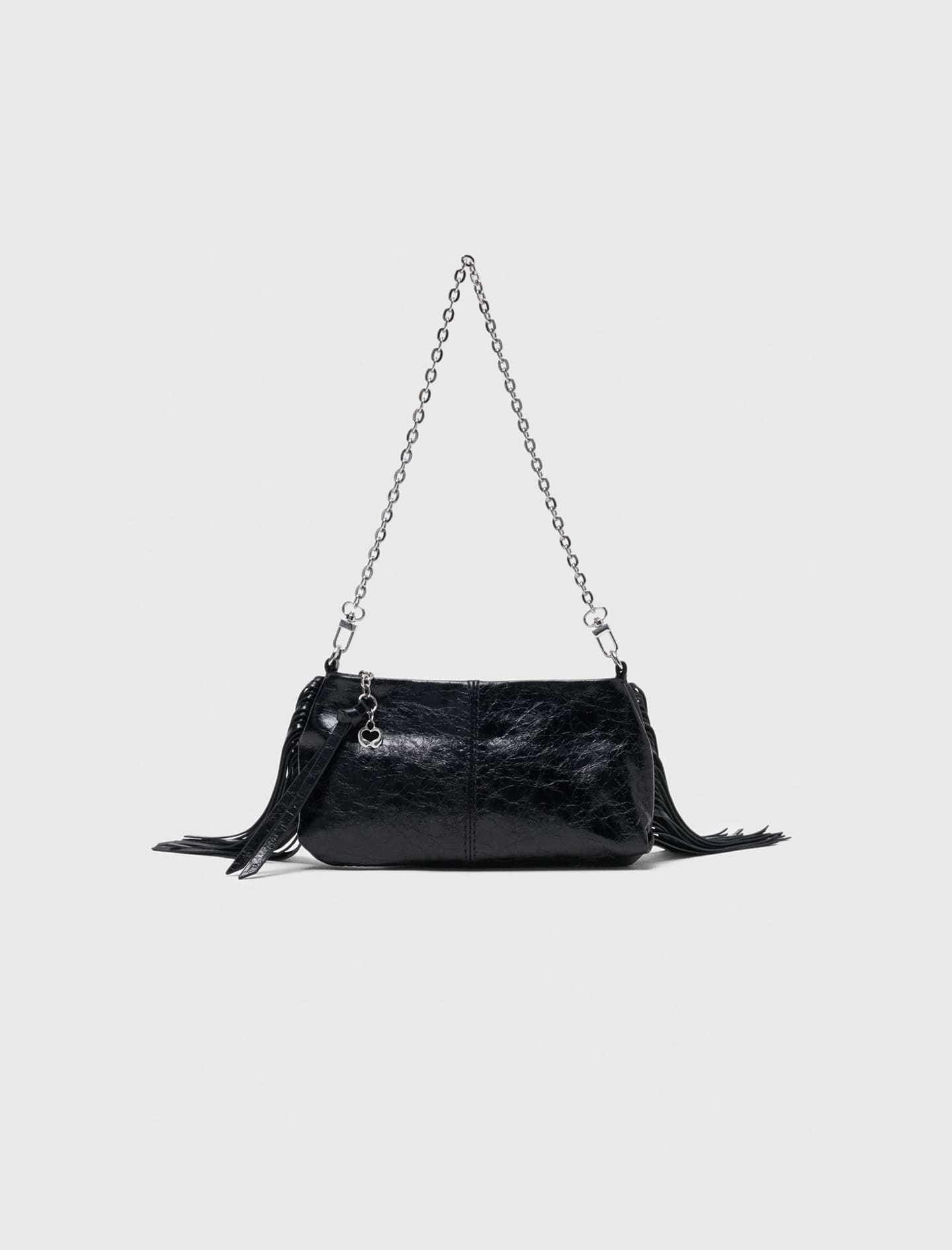 Miss M Pouch Aus Lackleder - Schwarz - Maje